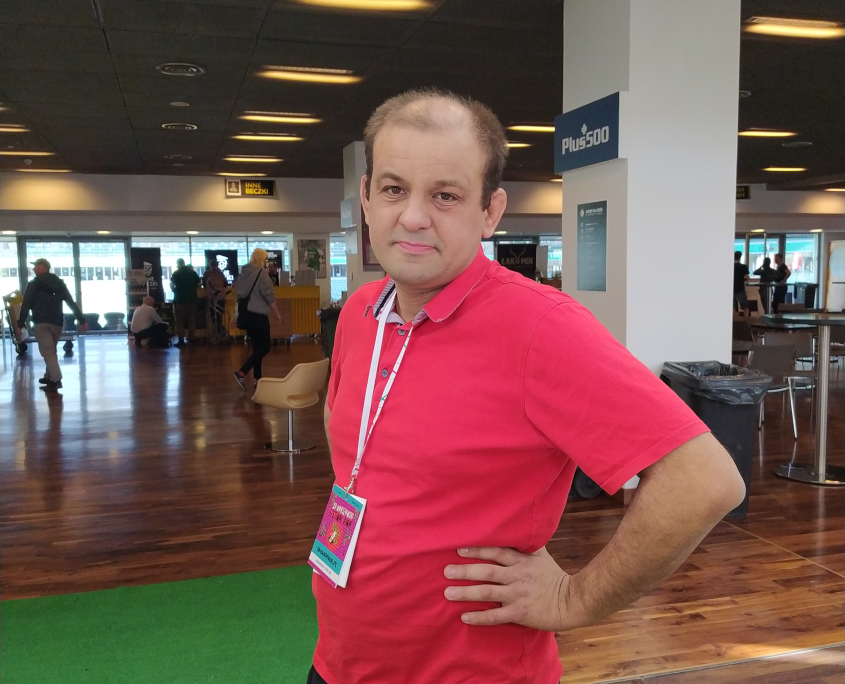 Kazimierz Tywusik wraz z innymi członkami stowarzyszenia czeka na Was na WFP.